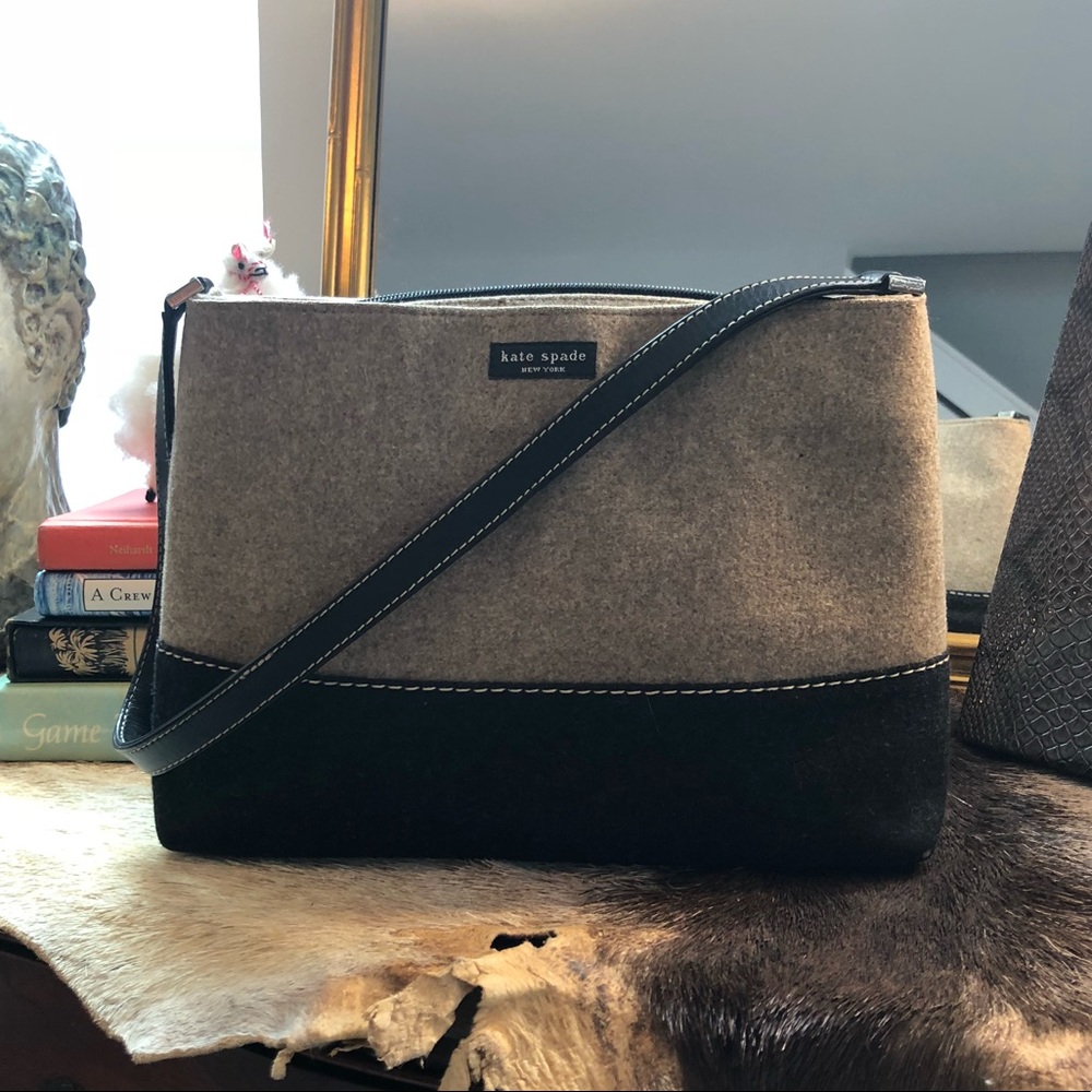 Vintage Kate Spade wool bag